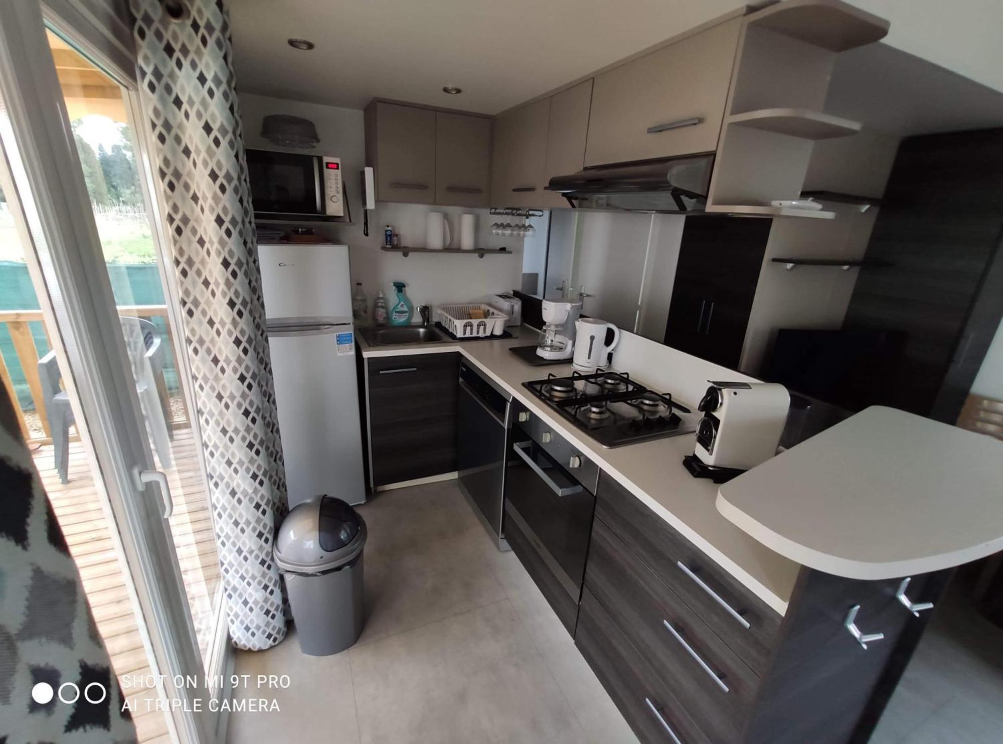 Mobilehome 8 Personnes Avec Clim Situe Aux Sables Du Midi Valras-Plage Eksteriør bilde