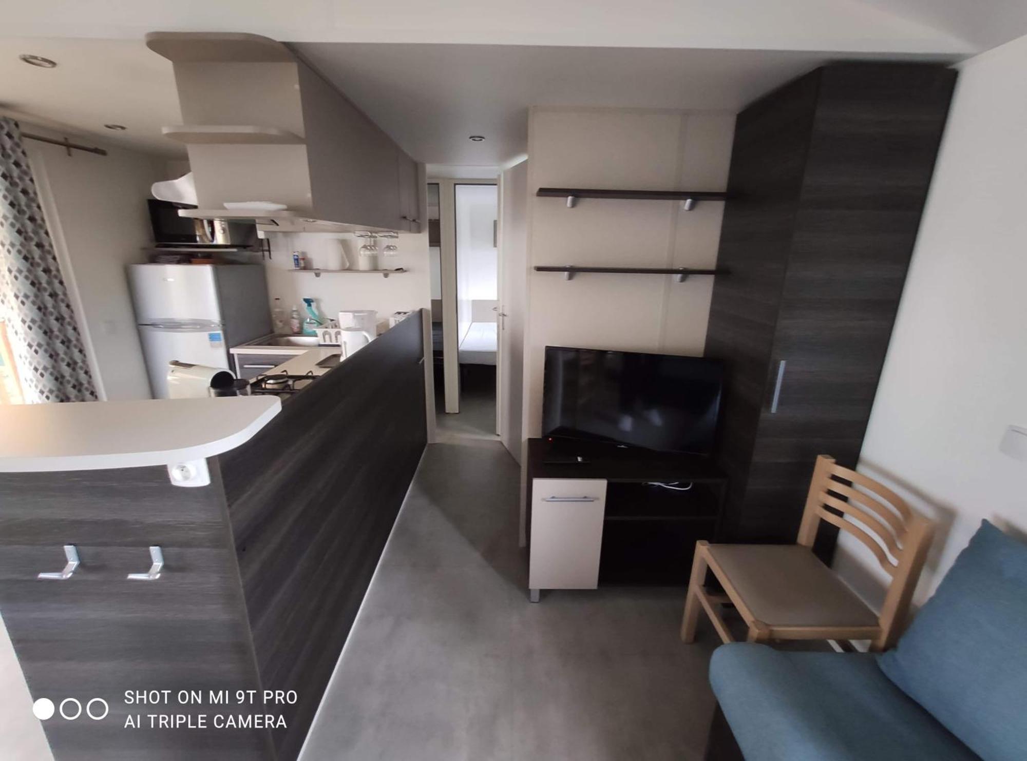 Mobilehome 8 Personnes Avec Clim Situe Aux Sables Du Midi Valras-Plage Eksteriør bilde